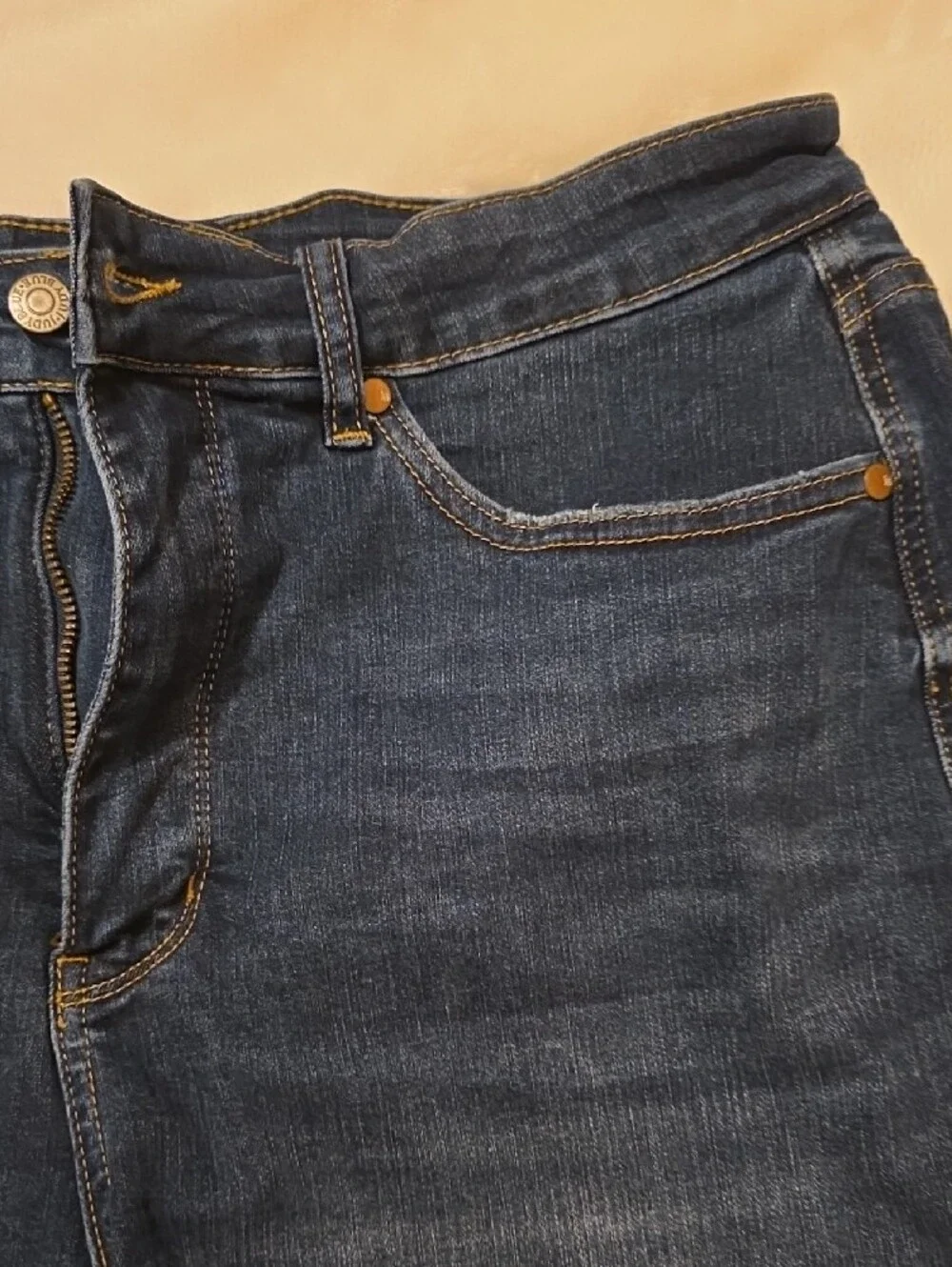 Judy Blue Women's Dark Blue 7 Inch Denim Shorts 1XL